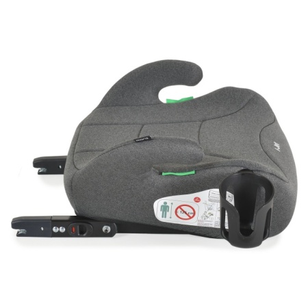 MONI Autosedište Booster I-JET Isofix 125-150cm Grey