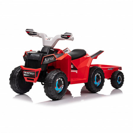 Thema sport Auto sa prikolicom na baterije ATV Crveni TS-039AT-CR