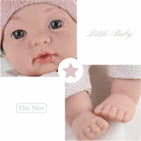 Baby So Lovely Temperature Sensing Lutka beba 11´´ roza sa igračkama