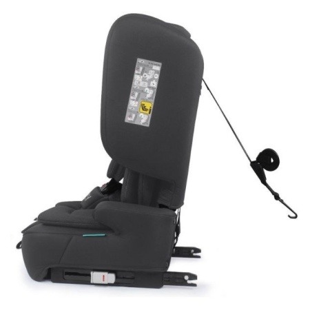 CAM Flexy I-Size sedište za decu crno – instalacija ISOFIX sistema