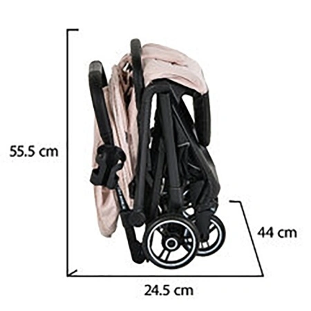 Cangaroo Kolica AIRWALK Cloud Pink 22kg