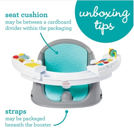 Infantino Music and Lights 3-in-1 Muzička booster hranilica