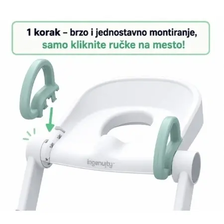 Ingenuity WC adapter sa ručkama za decu