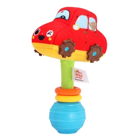 JollyBaby Plišana zvečka Auto