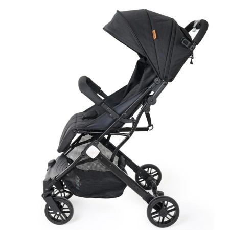 Jungle Quad baby kolica dezen Black – točkovi i konstrukcija