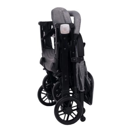 Jungle Quad kolica za bebe u sivoj boji – sklapanje do kompaktnih dimenzija