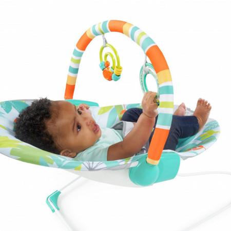 Kids II Bright Starts Lezaljka sa vibracijom Rain Forest Vibes 12227