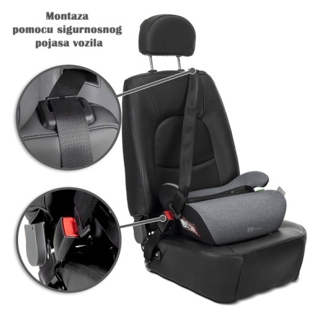 Montirano Lorelli ORION sedište u automobilu - grey
