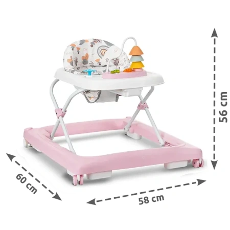 Lorelli Walkigo Pink - dimenzije dečijeg dupka
