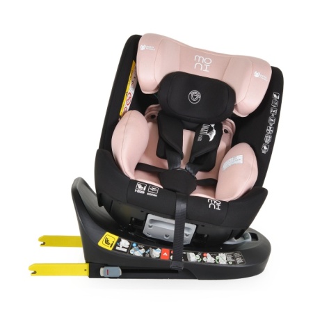 MONI Auto sedište Serengeti I-Size 40-150cm Isofix Gentle Pink