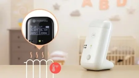Motorola PIP15 roditeljska jedinica sa prikazom temperature u prostoriji