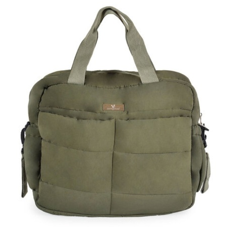 Cangaroo torba za mame Solana Dark Green napred
