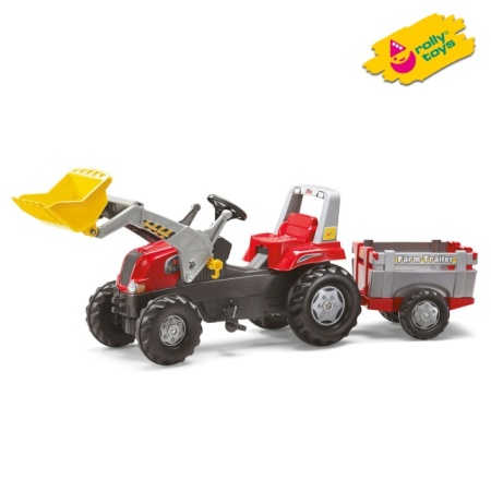 Traktor utovarivač RollyJunior RT sa farm prikolicom