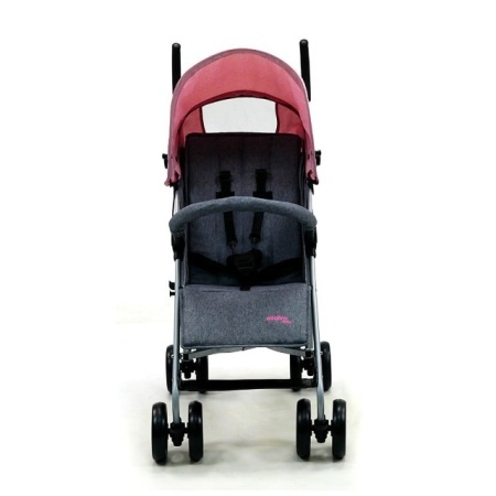 Asalvo Mombi kišobran kolica pink – prednja strana kolica