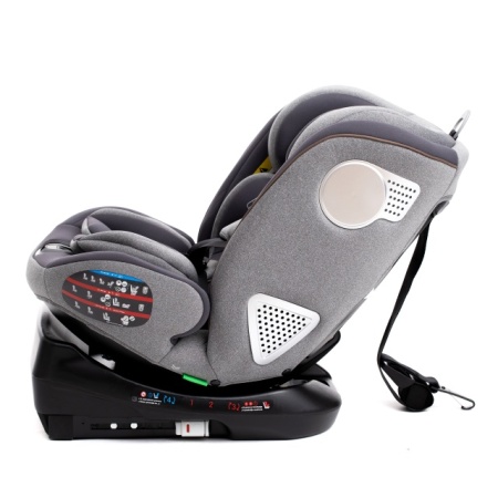 BBO Autosedište I-Size MONDEO Isofix 40-150cm Pastel Grey