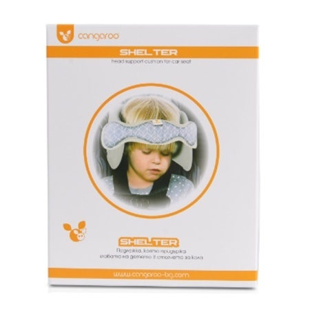 Cangaroo Ergonomski jastuk za glavu Shelter Grey