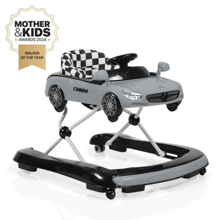 Cabrio 2u1 Grey - dubak za decu siva boja