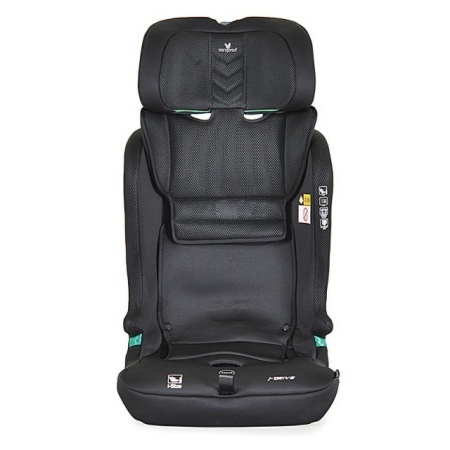 Cangaroo iDrive auto sedište za decu od 76 do 150 cm prati rast deteta - Phantom Black dezen