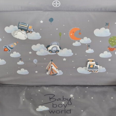 Cangaroo Joyzi Grey atraktivan dezen ogradice za bebe