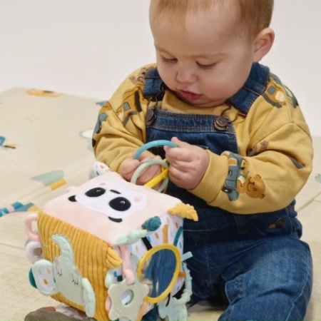 Eurekakids Cucu Cube activity cube – detalj tekstura i senzornih elemenata