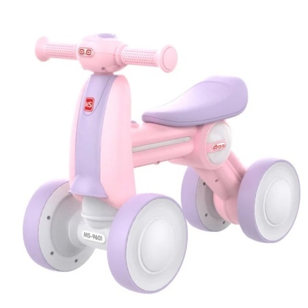 Dečija guralica bez pedala TS-601 u roze dezenu