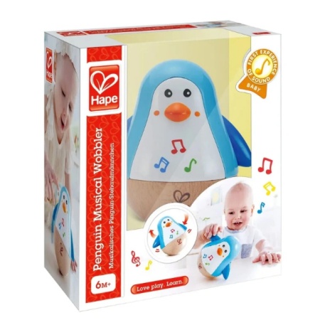 HAPE Zvečka za bebe Pingvin