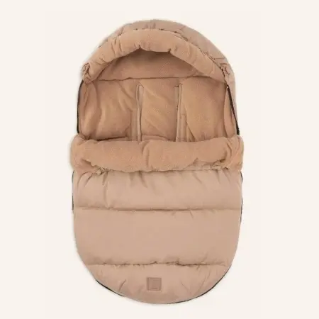 Jollein Puffed Footmuff Group 0+ - vreća za bebe u Biscuit boji