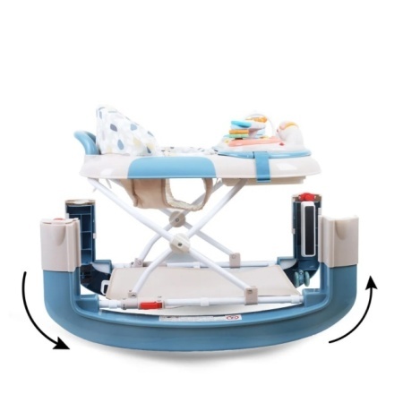 Jungle Klik Klak Blue dubak i klackalica za bebe 2u1