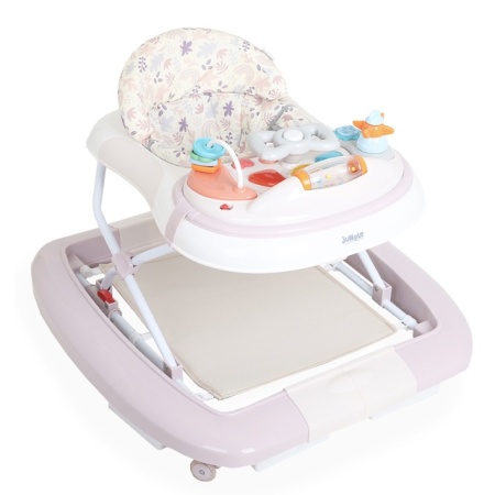 Jungle Klik Klak Pink dubak i klackalica za bebe 2u1