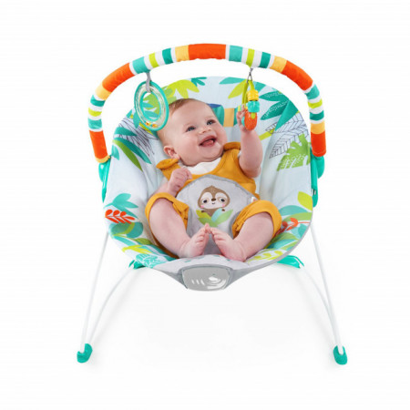 Kids II Bright Starts Lezaljka sa vibracijom Rain Forest Vibes 12227