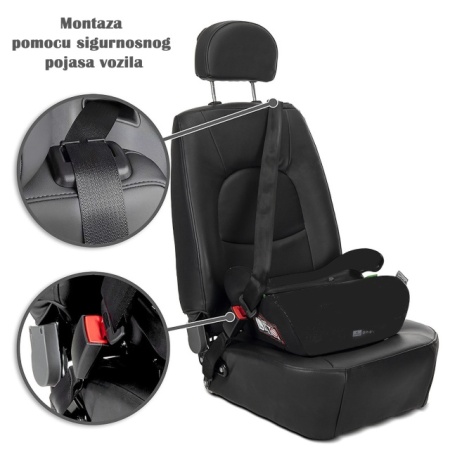 Montirano Lorelli ORION sedište u automobilu - black