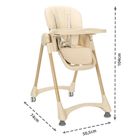 Stolica za hranjenje bebe Lorelli REMO Beige - dimenzije