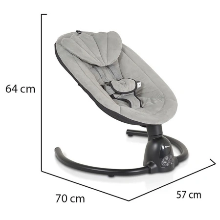 MONI Muzička ljuljaška Clarissa Grey dimenzije