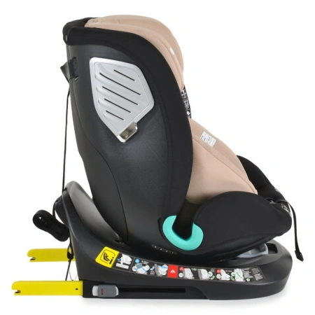 Moni Serengeti auto-sedište za decu 40-150 cm sa Isofix konektorima i Top Tether - Beige