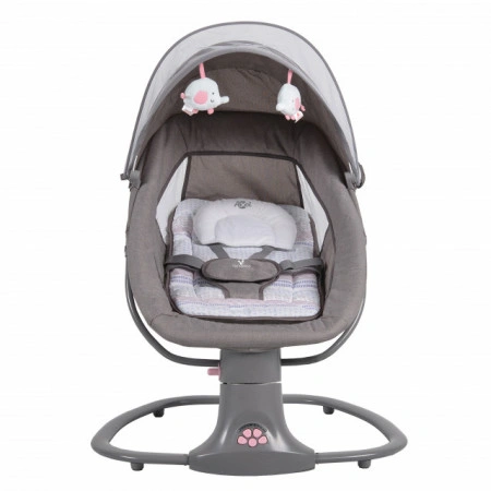 Cangaroo Muzička ležaljka za bebe AXEL Pink