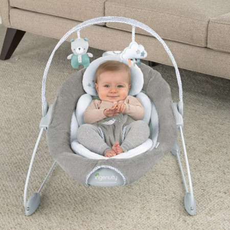 Kids II Ingenuity Lezaljka Smart Bounce Automatic Bouncer Pemberton 12320