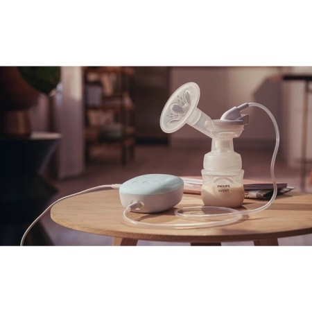 Avent Električna pumpica za izmazanje Essential + 5 kesica za mleko + 4 tuferi za grudi SCD323/20