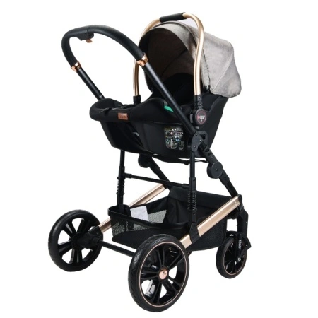 BBO Kolica za bebe U8 MegaMove set Mocha
