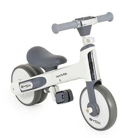 Byox Learn to Ride mini Balance Bike White