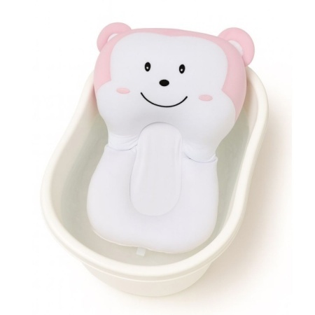 Mekana podloga za kupanje bebe Meda rozi