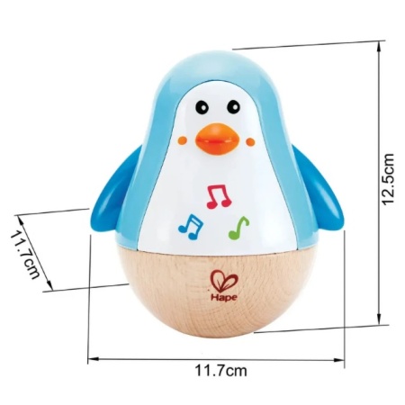 HAPE Zvečka za bebe Pingvin