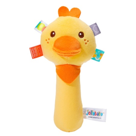 JollyBaby Plišana zvečka za bebe