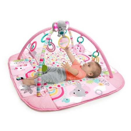 Kids 2 Baby Bright Starts Podloga za igru 5 u 1 Rainbow Tropics
