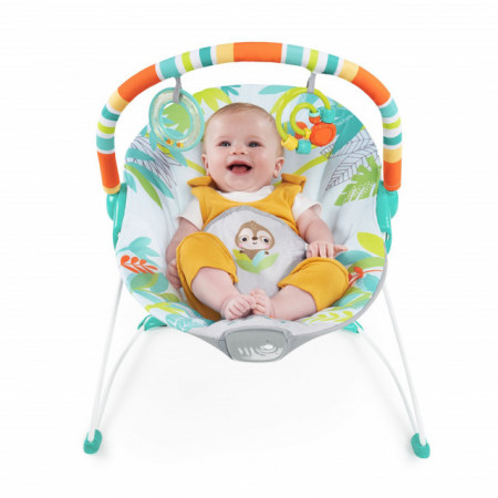 Kids II Bright Starts Lezaljka sa vibracijom Rain Forest Vibes 12227