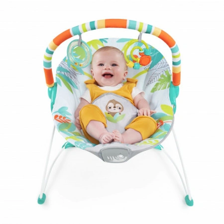 Kids II Bright Starts Lezaljka sa vibracijom Rain Forest Vibes 12227
