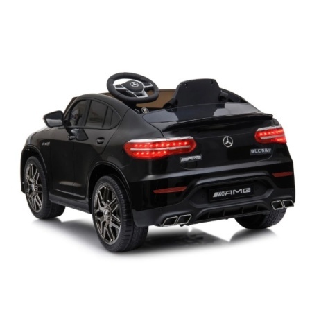 Crni Mercedes GLC 63S AMG dečiji automobil na akumulator