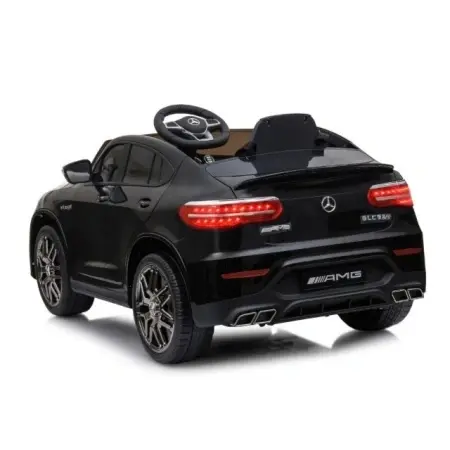 Crni Mercedes GLC 63S AMG dečiji automobil na akumulator
