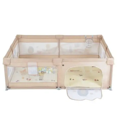 Moni GameZone ogradica sa otvorom na stranici - Beige