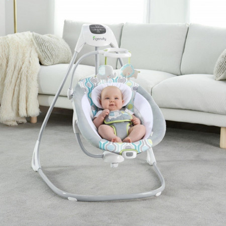 KIDS II Ingenuity Ljuljaska SimpleComfort Cradling Swing - Everston 11149