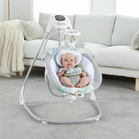 KIDS II Ingenuity Ljuljaska SimpleComfort Cradling Swing - Everston 11149